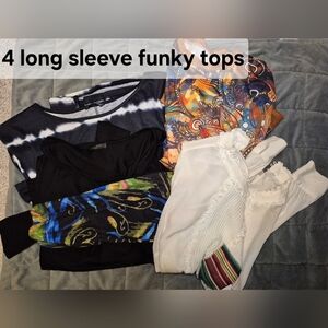 4 Long Sleeve Womens Tops